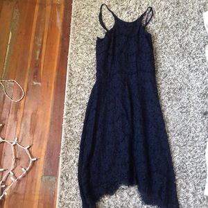 Navy blue dress